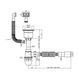 Сифон для кухонної мийки Kroner KRP Siphon - 021 3 1/2"х50/40 мм CV026282 фото 2