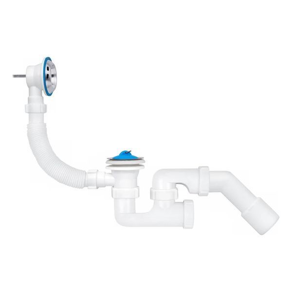 Сифон для ванної ANIplast 1 1/2"х50 мм, з ревізією Е256EU CV015518 фото